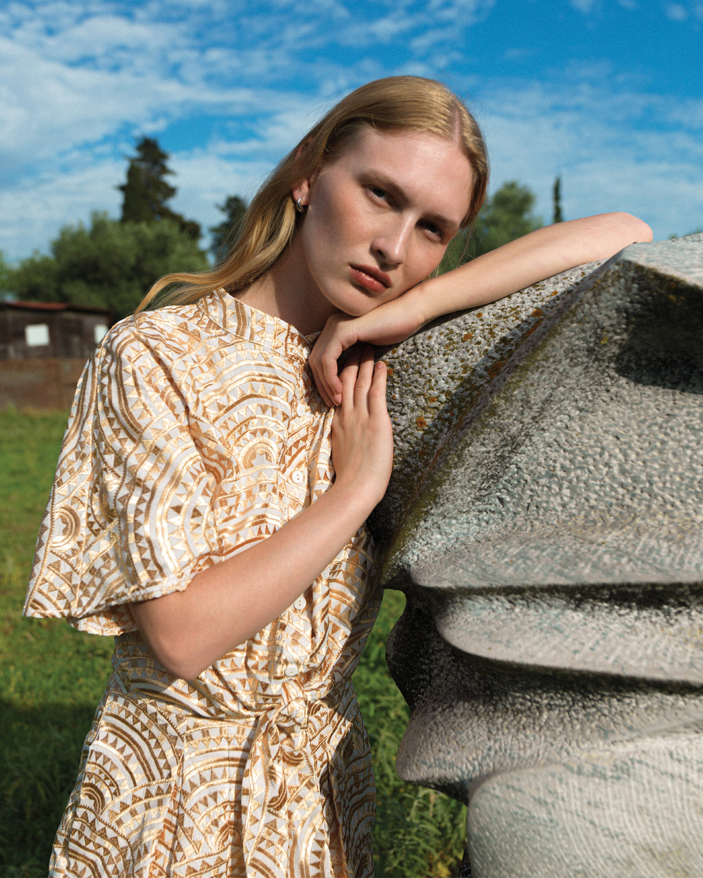 SS24 Aeolia Collection — Greek Archaic Kori
