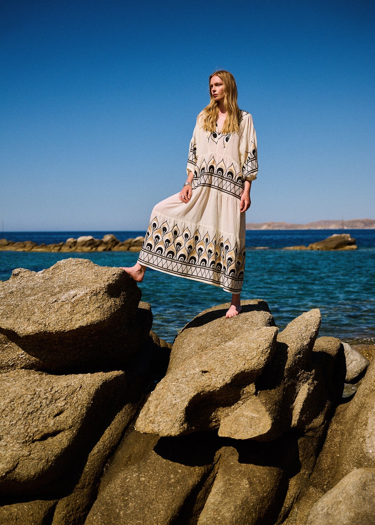 Greek Archaic Kori Spring-Summer 2026 campaign, Mykonos